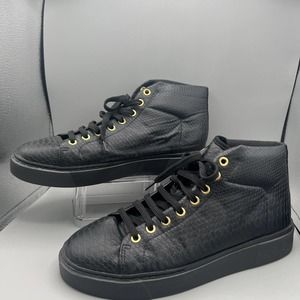 Zara Man Black high top sneakers  sz41